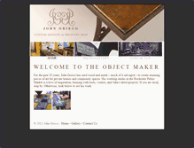 Tablet Screenshot of objectmaker.com